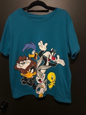 Kids Looney Tunes Graphic Tee in Teal